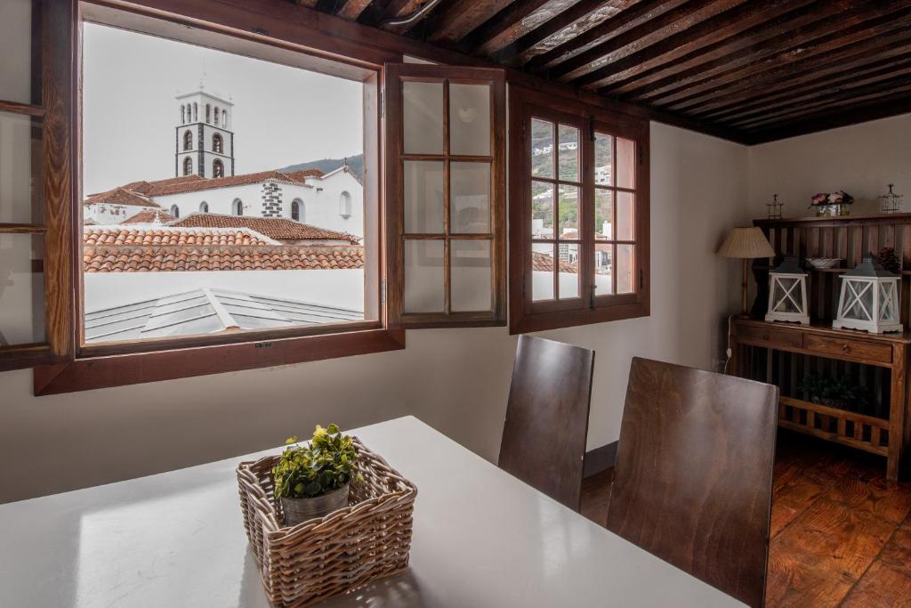 Posezení v ubytování Isla Baja Suites