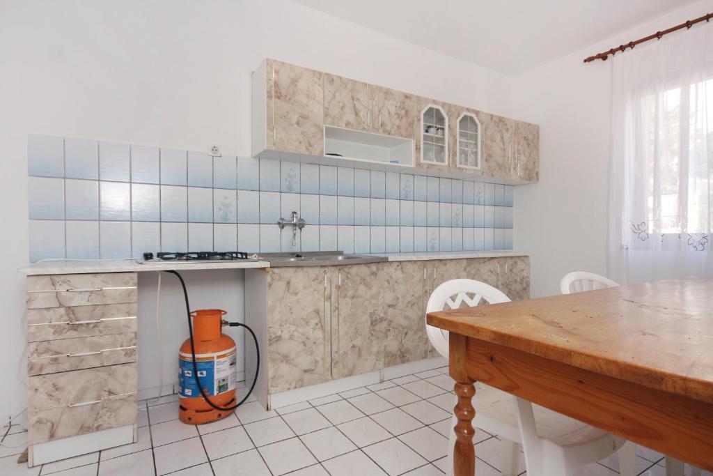 Kuchyň nebo kuchyňský kout v ubytování Apartments by the sea Sveti Petar, Biograd - 358