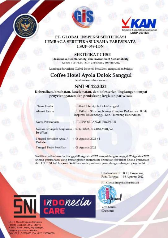 Coffee Hotel Ayola Dolok Sanggul - Double Room With Pool View