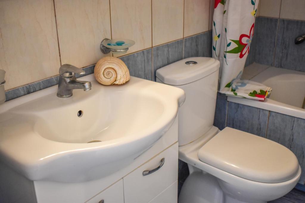 Kúpeľňa v ubytovaní Skiathos home