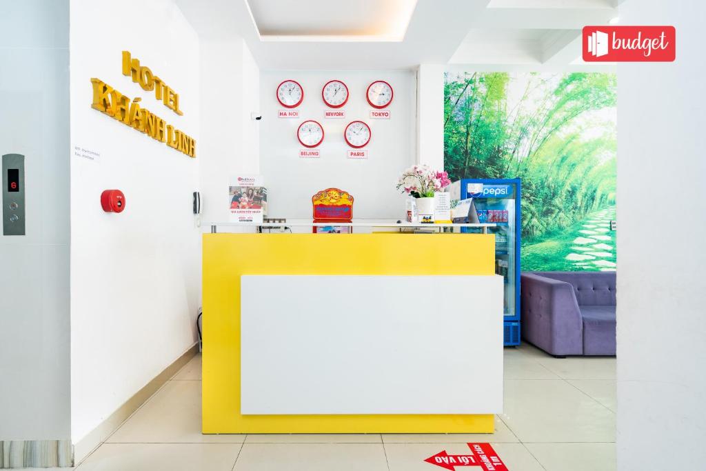 Vstupní hala nebo recepce v ubytování Khanh Linh Hotel