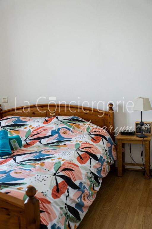 Postel nebo postele na pokoji v ubytování AL36 - Appartement vue mer exceptionnelle