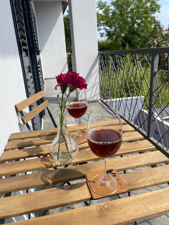 Nápoje v ubytování Apartments Ena