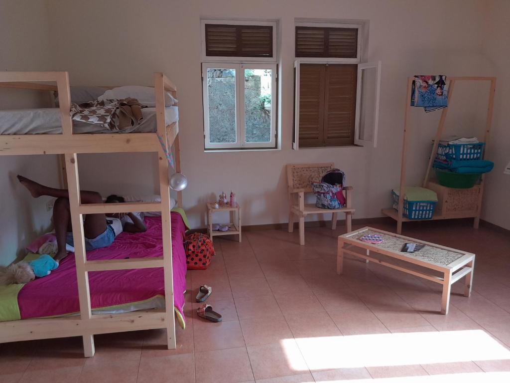 Postel nebo postele na pokoji v ubytování Pousada Rural Simpatia