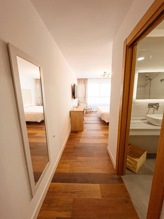Posteľ alebo postele v izbe v ubytovaní Hotel Sorbas
