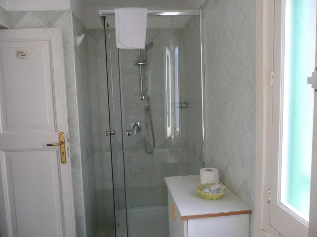 Koupelna v ubytování I Papiri B&B Aparthotel