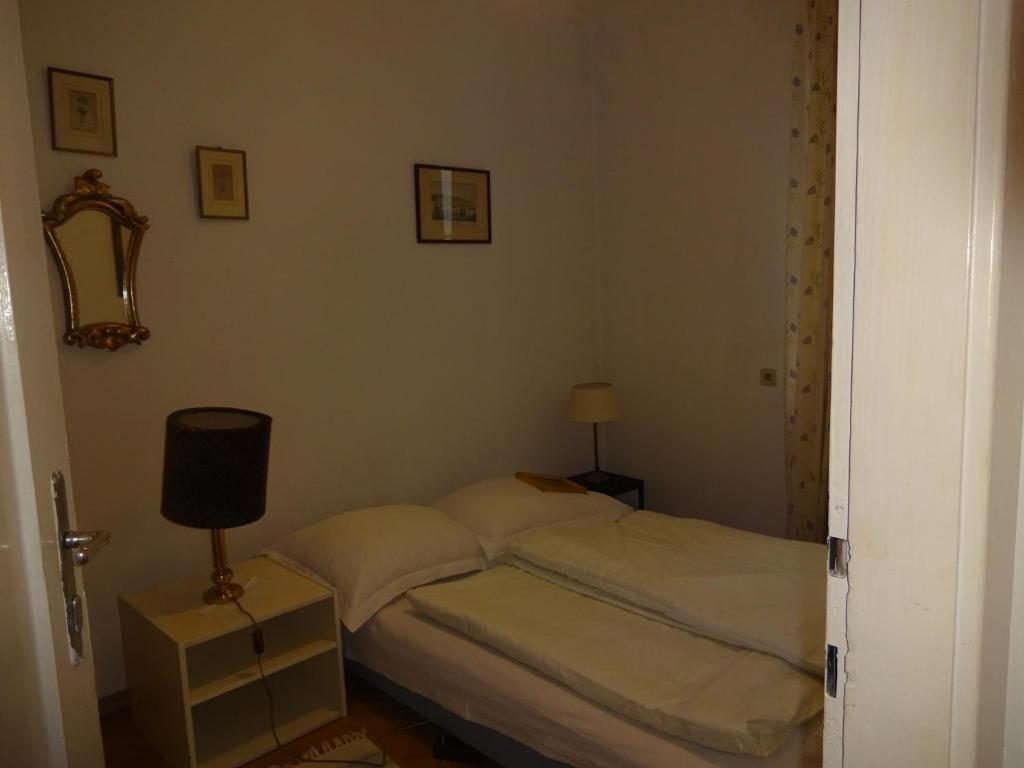 Posteľ alebo postele v izbe v ubytovaní Helle freundliche Wohnung im Zentrum