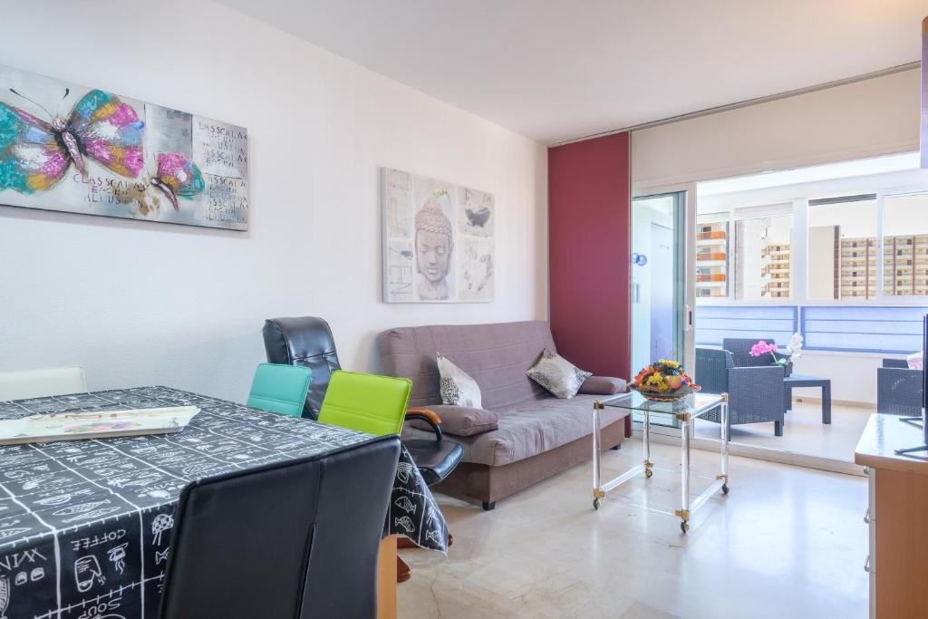 Posezení v ubytování Gemelos 22 Resort Apartment 2-15-B Levante Beach