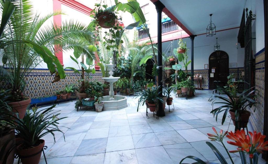 Zahrada ubytování Hotel Casa de los Azulejos