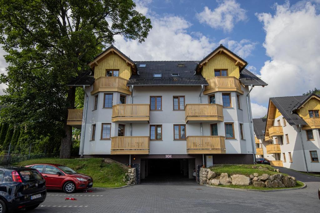 Budova, v ktorej sa apartmán nachádza