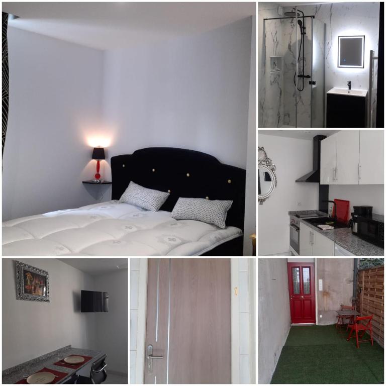 Posteľ alebo postele v izbe v ubytovaní Appartement OH! Duc de Sully