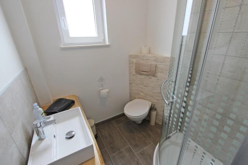 Kúpeľňa v ubytovaní Villa Danica Murter