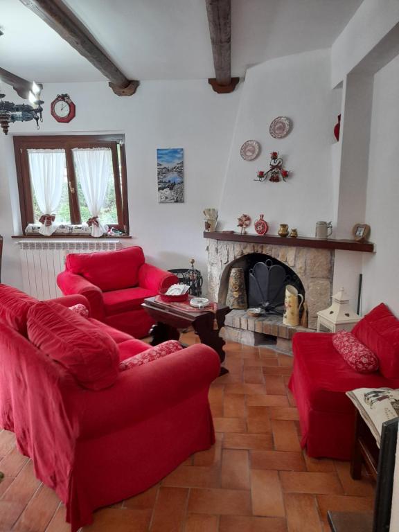 Posezení v ubytování Casa vacanze Daniela