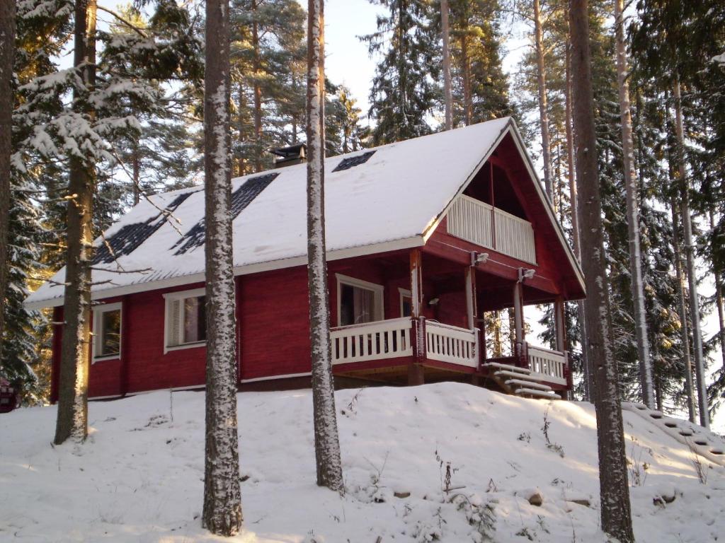 Vanha Väätänen Cottage v zimě