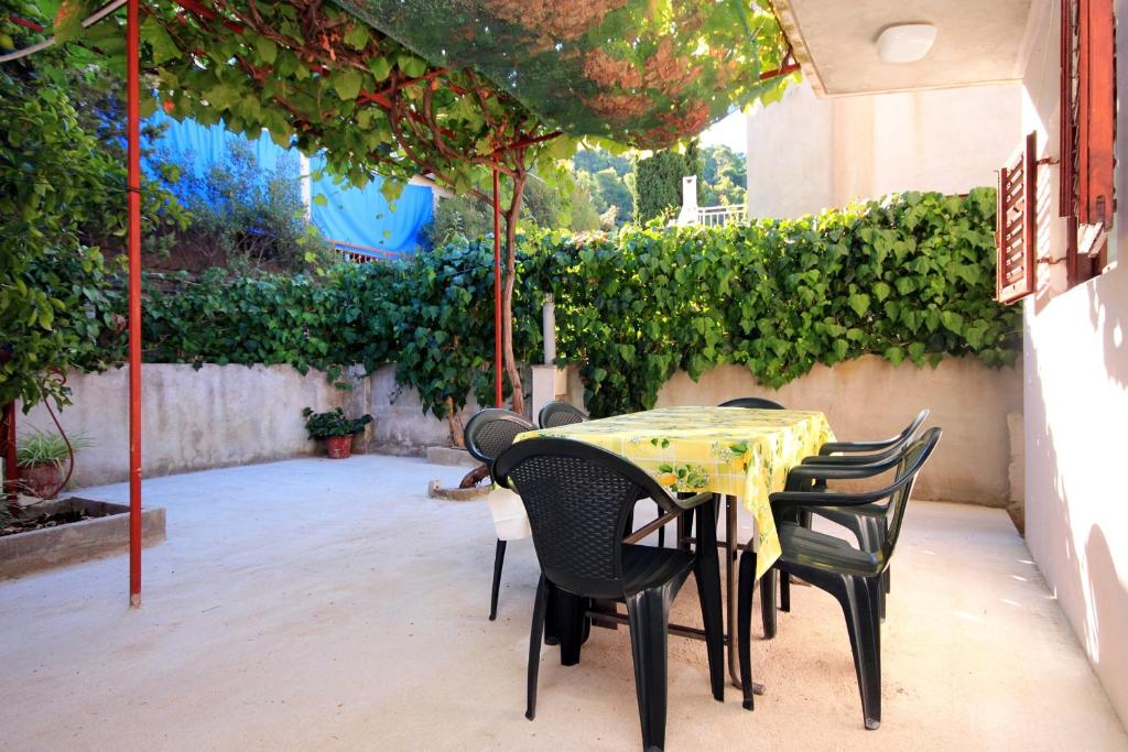 Vonkajšia záhrada v ubytovaní Apartments by the sea Brna, Korcula - 560