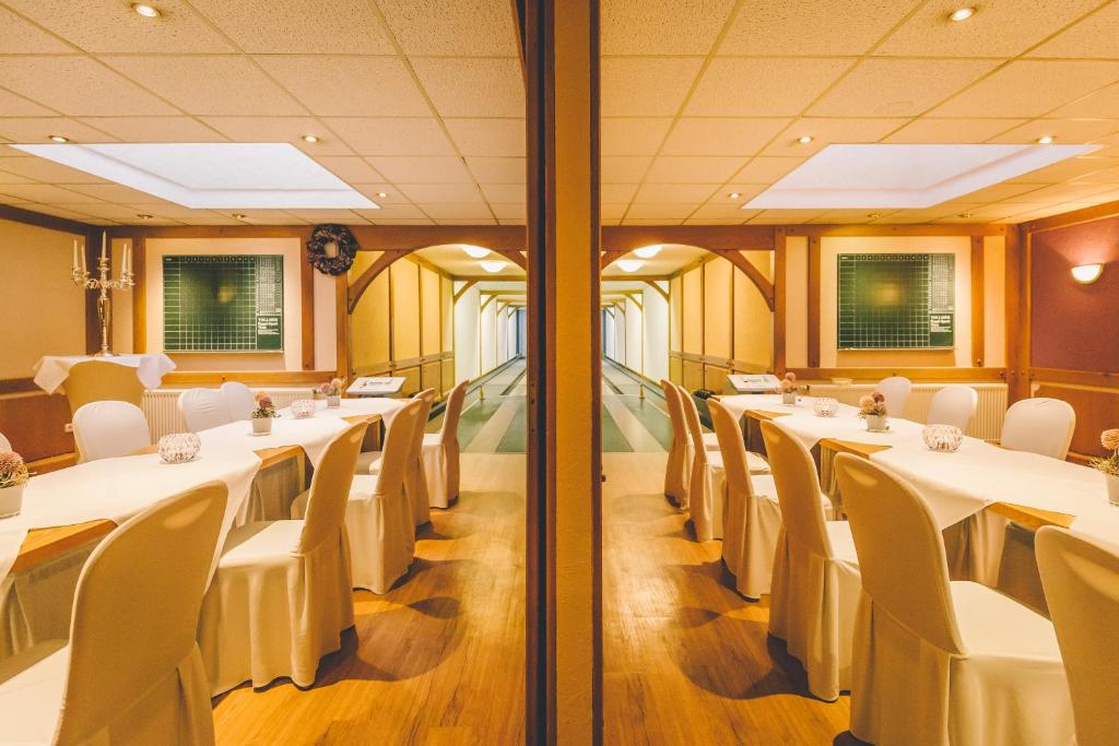 Posezení v ubytování Hotel Gasthaus Appel Krug