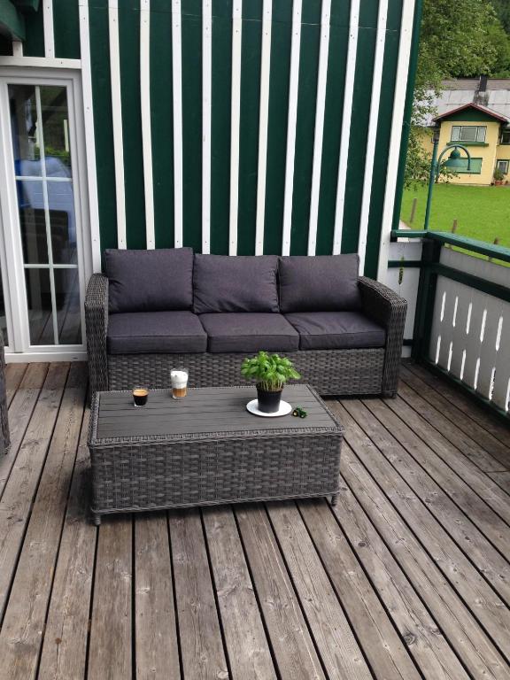 Posezení v ubytování Chalet Gamsjäger