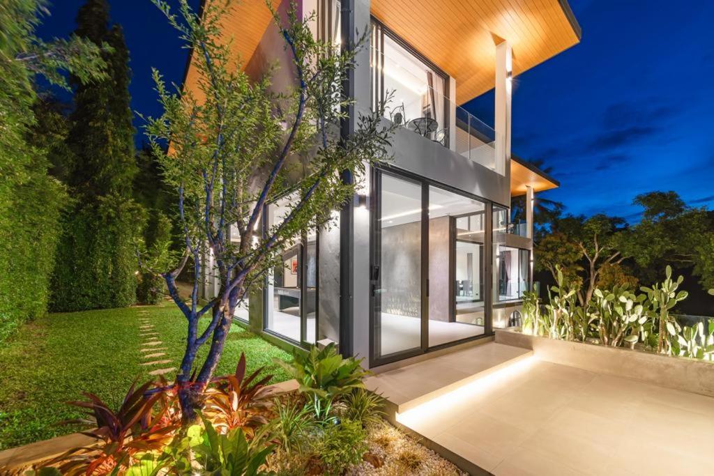 Zahrada ubytování Villa Massimiliano Koh Samui