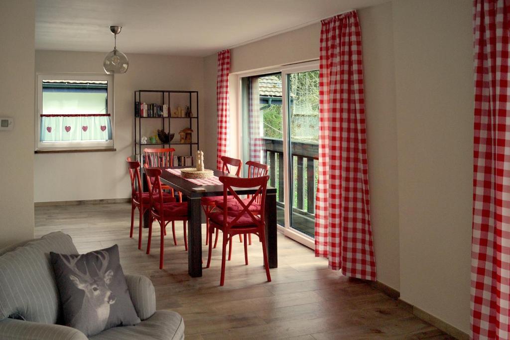 Posezení v ubytování Chalet Alte Post