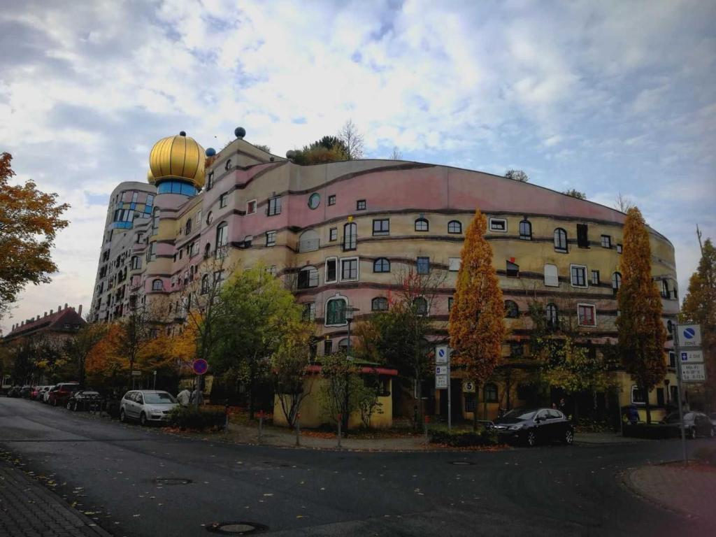 Budova, kde se ubytování v soukromí nachází