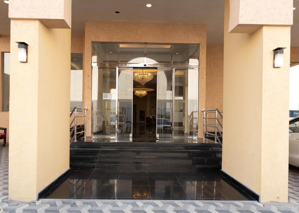 a view of the lobby of a building at فخامة الضيافة - Dyafa Luxury in Al Khobar