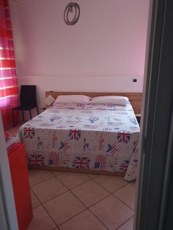 Postel nebo postele na pokoji v ubytování Romeo1