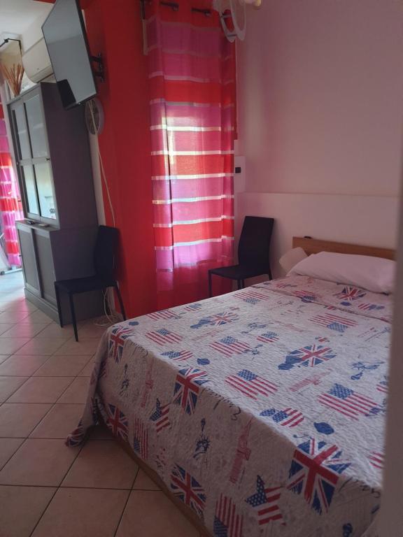 Postel nebo postele na pokoji v ubytování Romeo1