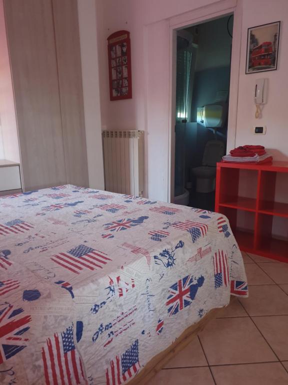 Postel nebo postele na pokoji v ubytování Romeo1