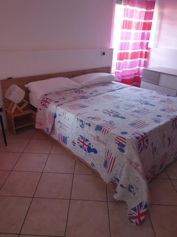 Postel nebo postele na pokoji v ubytování Romeo1