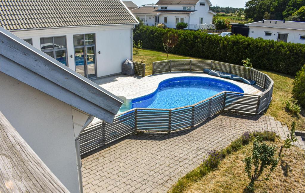 Bazén v ubytování 4 Bedroom Stunning Home In Ramdala nebo v jeho okolí