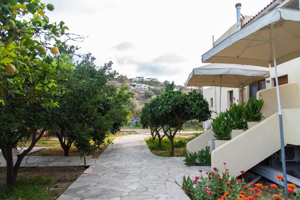 Zahrada ubytování Holiday Rooms