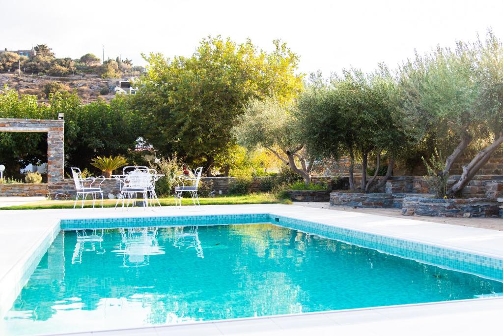 Bazén v ubytování Holiday Rooms nebo v jeho okolí