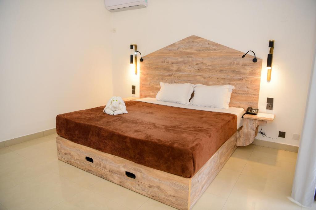 Postel nebo postele na pokoji v ubytování Maison Du Nord