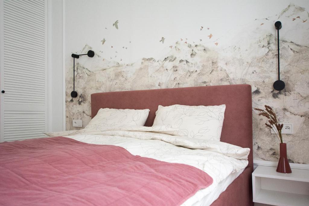 Posteľ alebo postele v izbe v ubytovaní Apartament Grzaniec