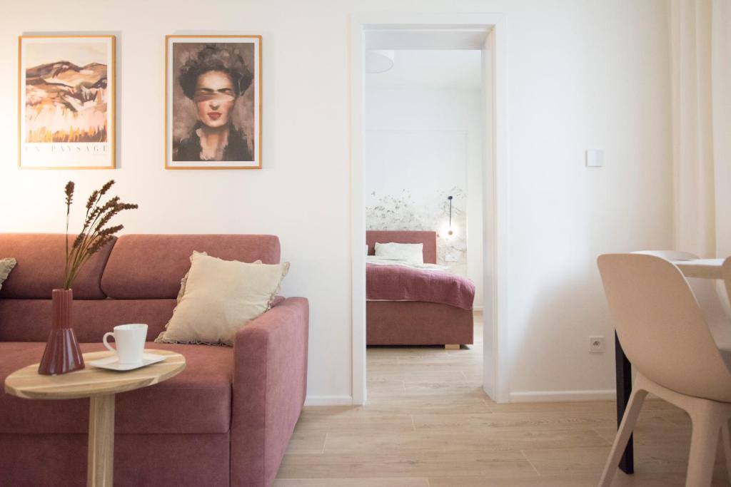 Posedenie v ubytovaní Apartament Grzaniec
