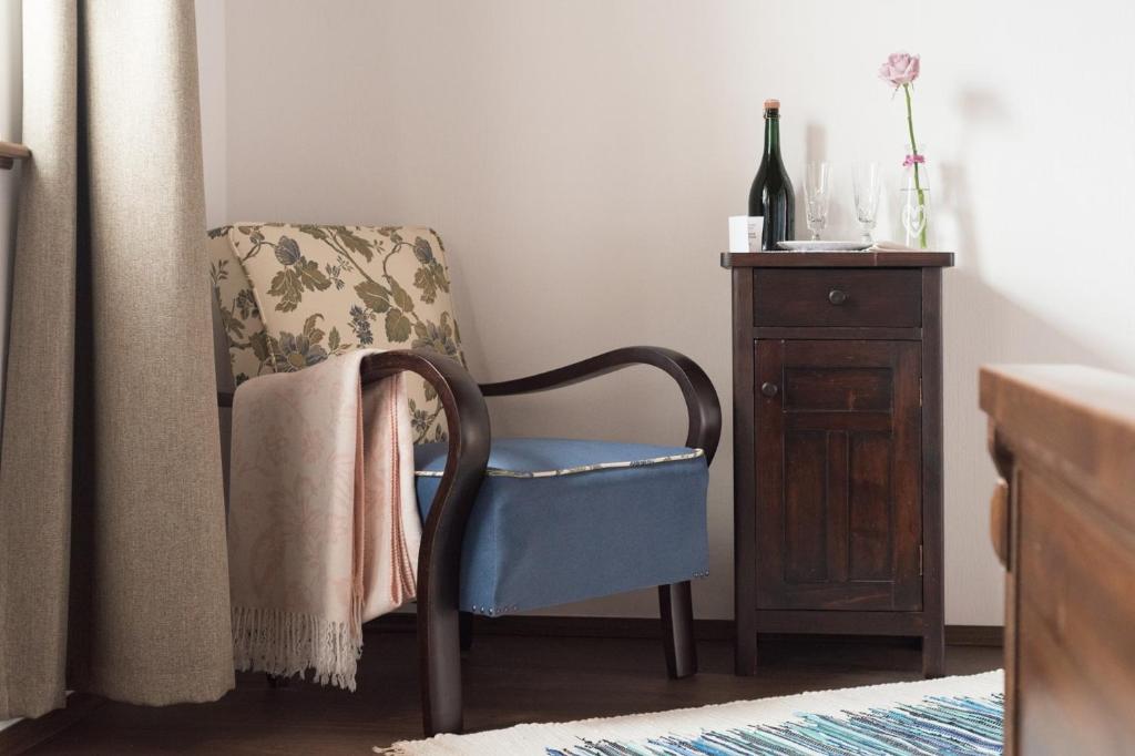 Postel nebo postele na pokoji v ubytování Zsindelyes Cottage