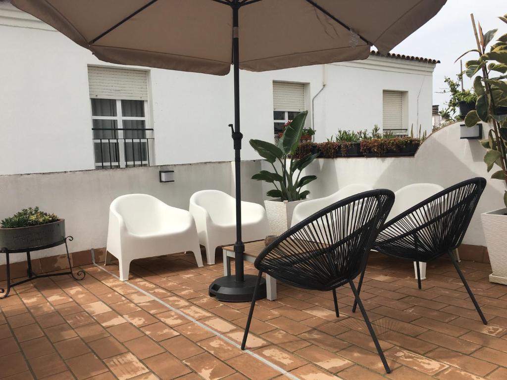 Balkon lub taras w obiekcie Loft Xerez Centro