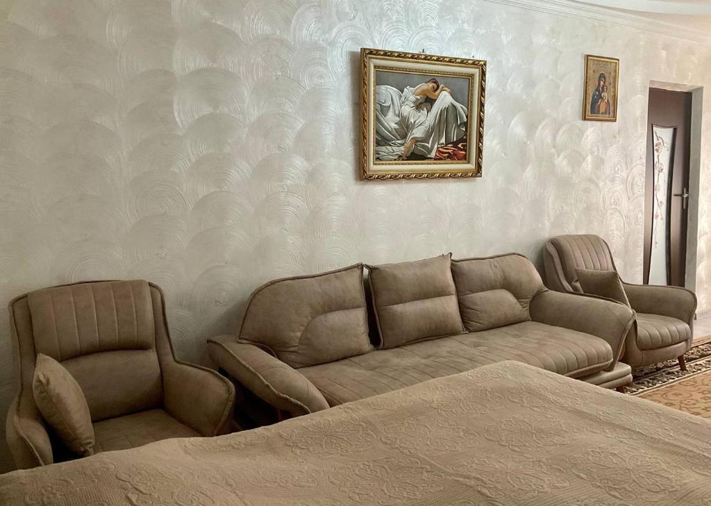 Posezení v ubytování Bagrationi 54