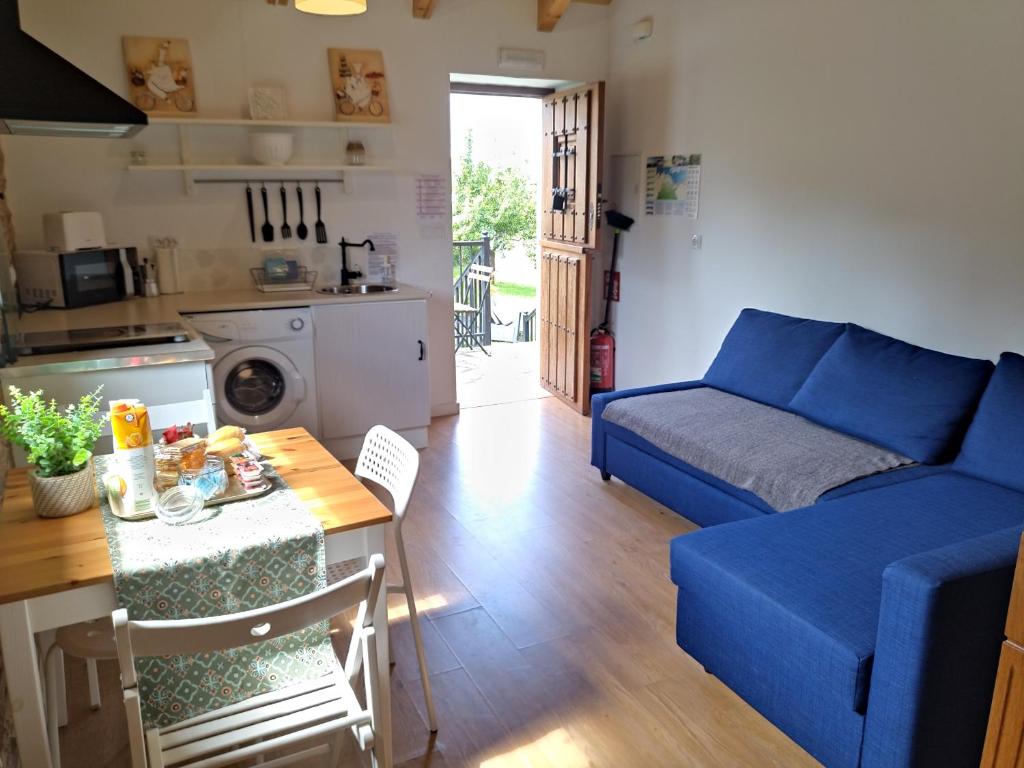 Kuchyň nebo kuchyňský kout v ubytování Apartamentos A Palleira