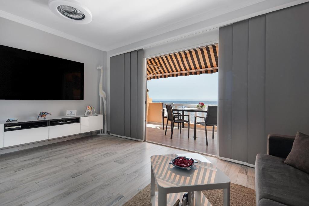 Posezení v ubytování Apartamento junto al Mar