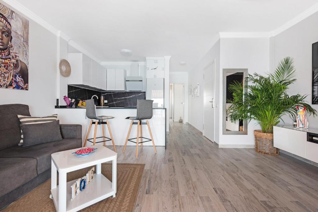 Posezení v ubytování Apartamento junto al Mar