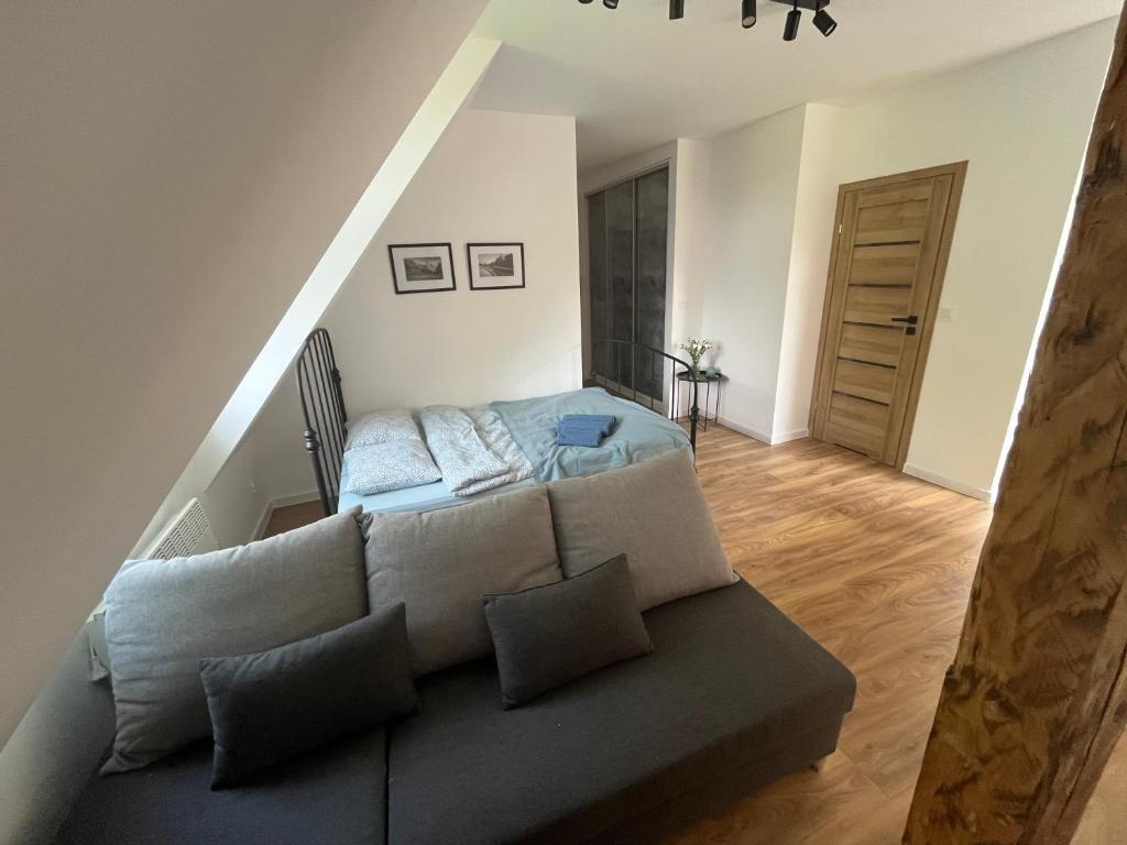 Posedenie v ubytovaní Apartament Willa Bellevue