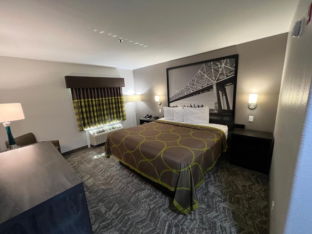 Super 8 by Wyndham Lake Charles/Sulphur - King Room - Nichtraucher