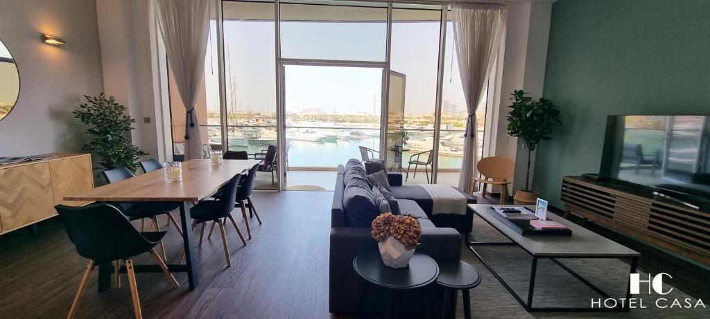 Posezení v ubytování Palm Jumeirah 1BR luxurious & gorgeous view