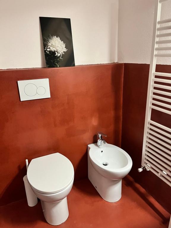 Kúpeľňa v ubytovaní TEODORA SUITE pink