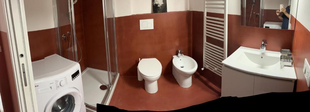 Kúpeľňa v ubytovaní TEODORA SUITE pink