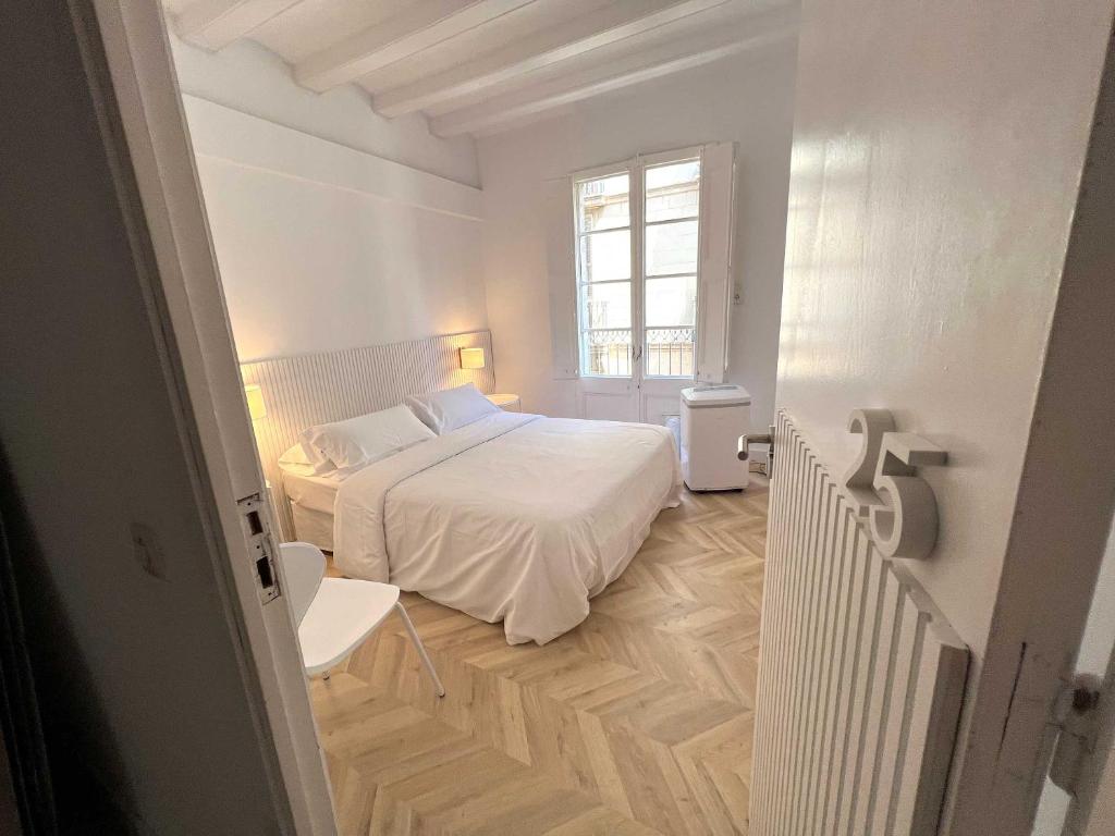 Postel nebo postele na pokoji v ubytování The MO GOTIC
