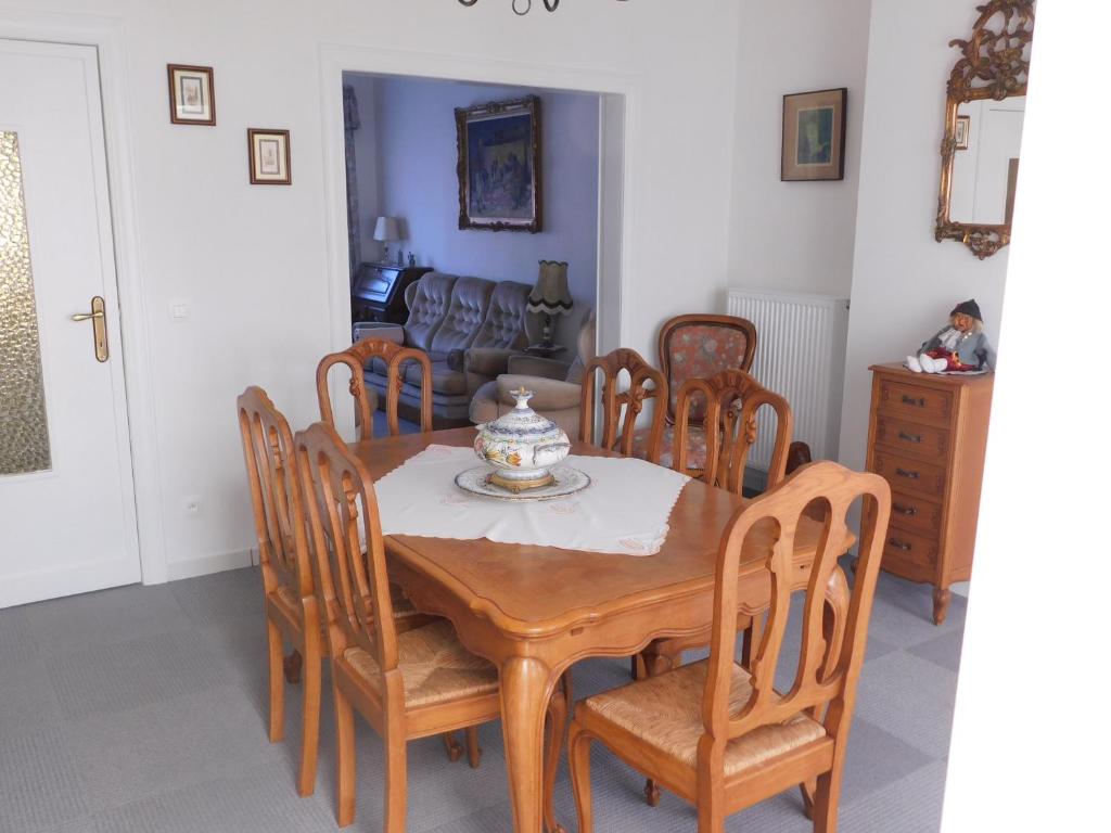 Posezení v ubytování Vakantiewoning Louis
