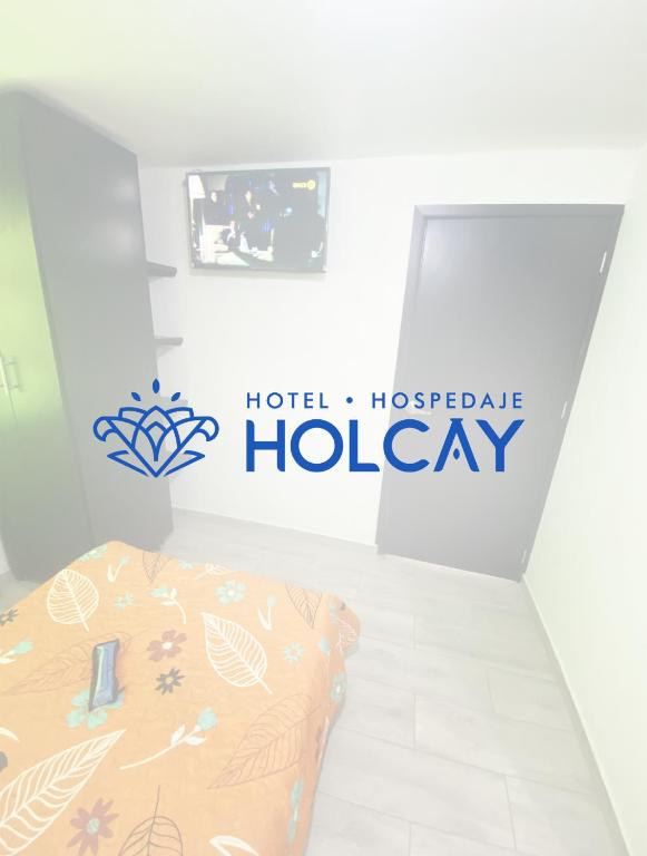 Postel nebo postele na pokoji v ubytování Hospedaje Holcay