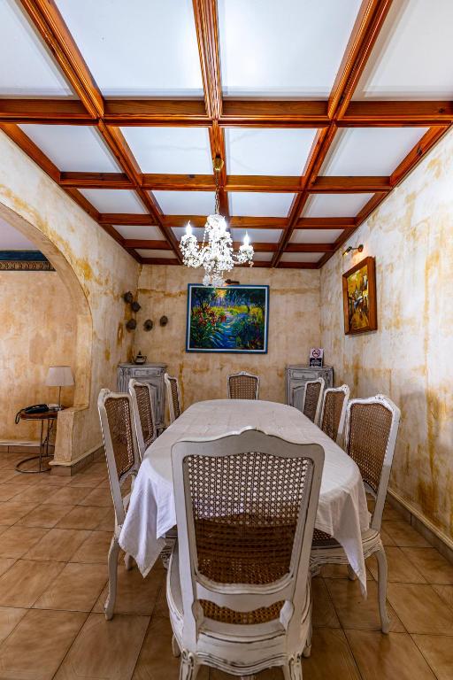 Posezení v ubytování Villa Osiris